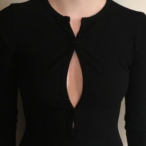 Reformation keyhole bodysuit!!